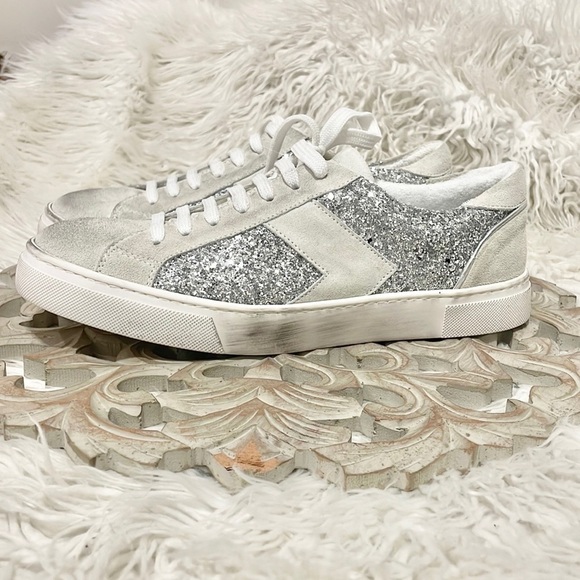 Steven By Steve Madden Shoes - STEVEN Steve Madden Roko Glitter Sneaker Size 10